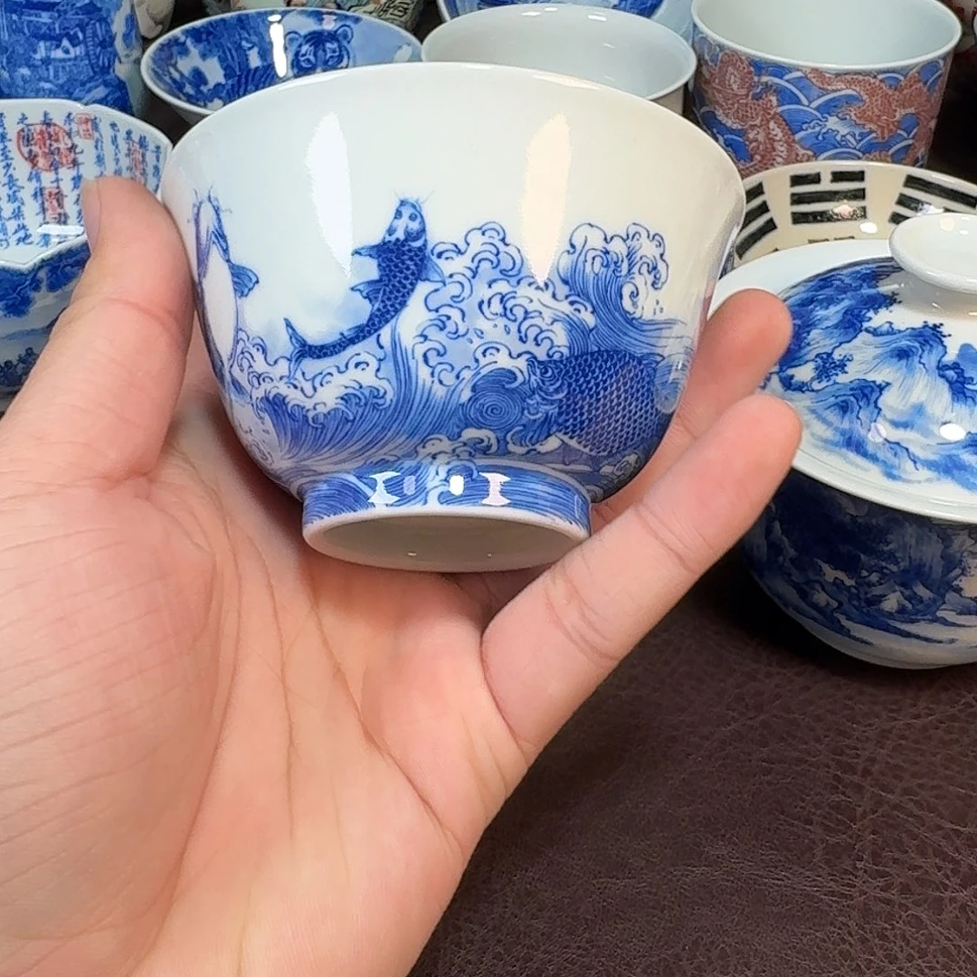 林***海现代景德镇陶瓷杯