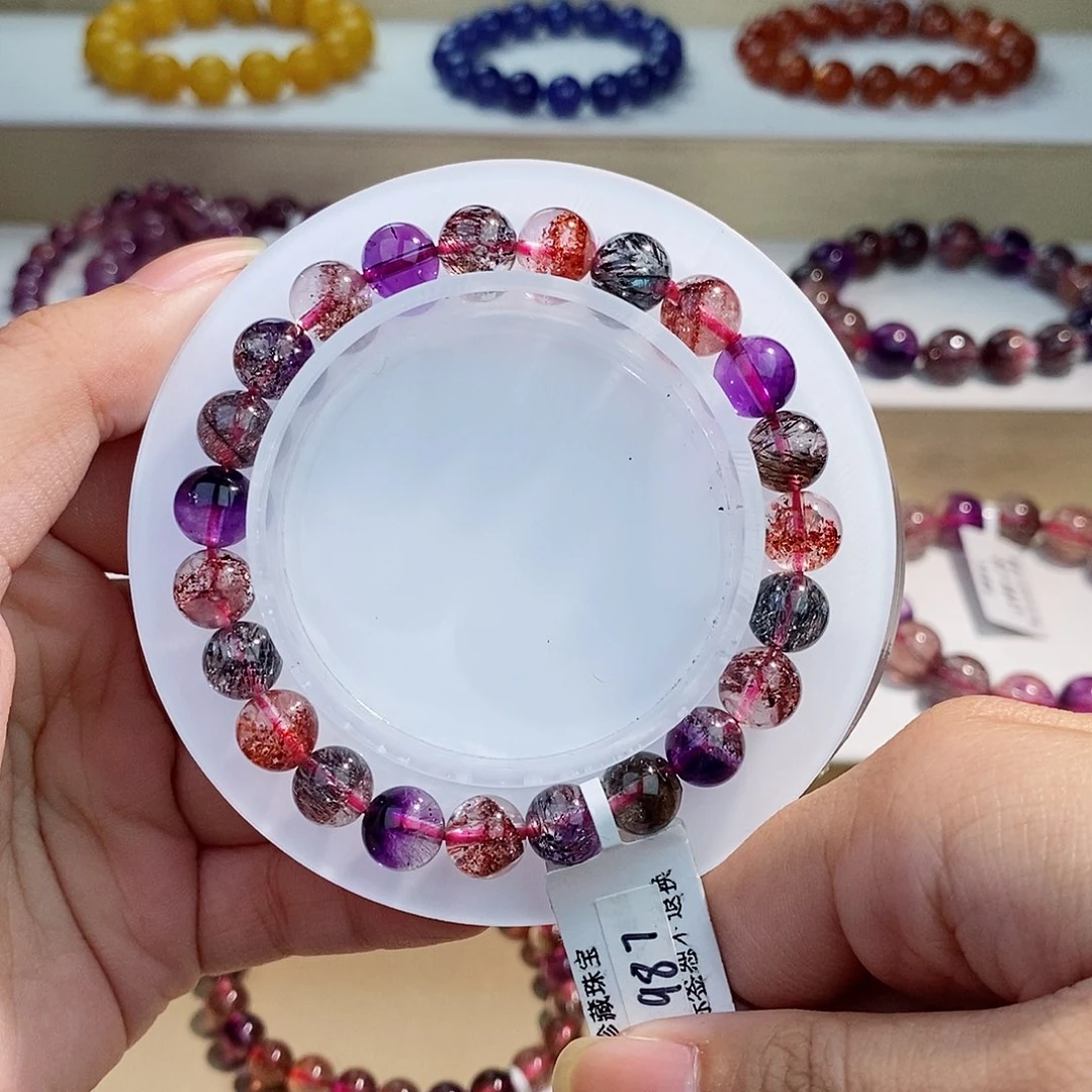 手链水晶未镶嵌黑加仑8