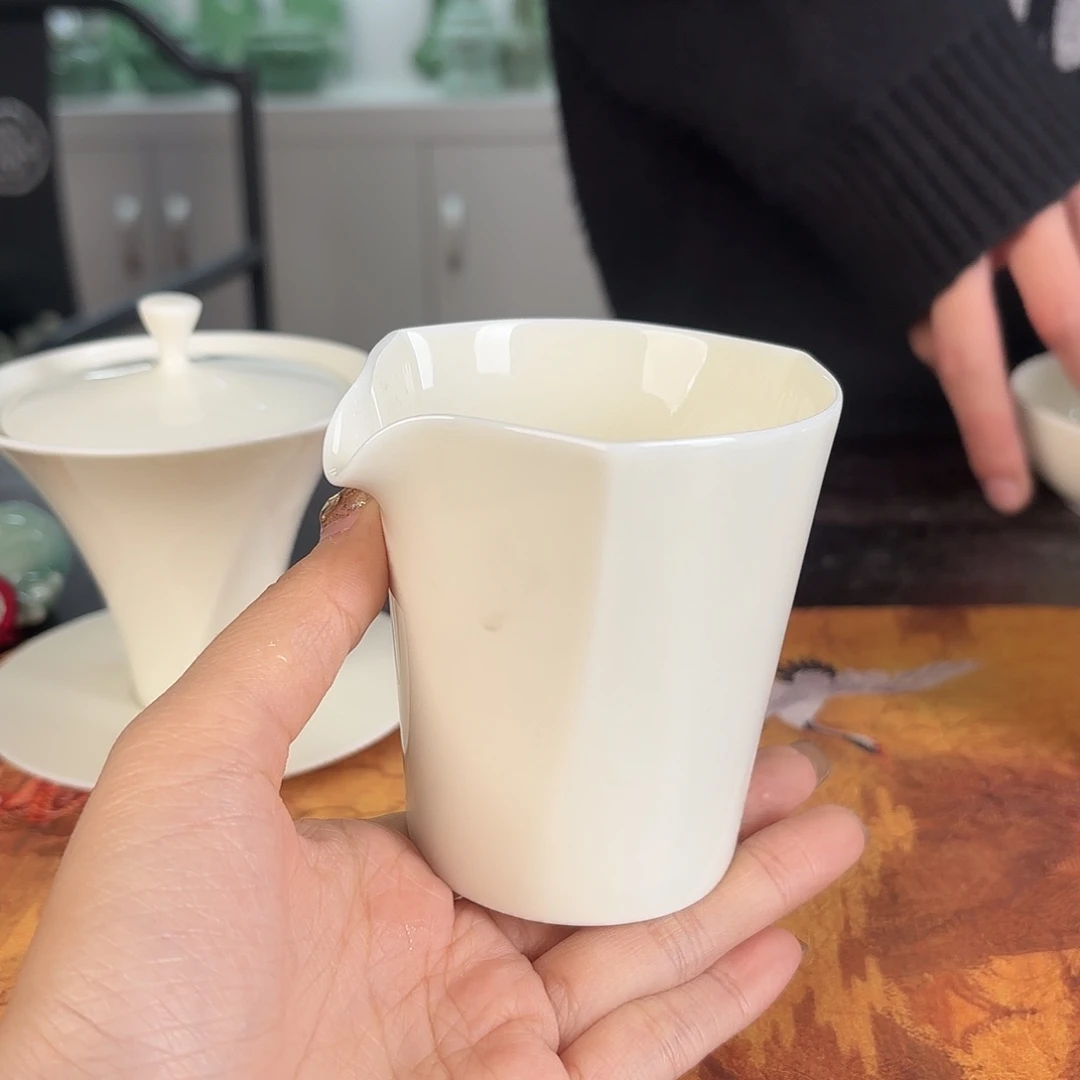 龙泉云间青瓷小米茶器