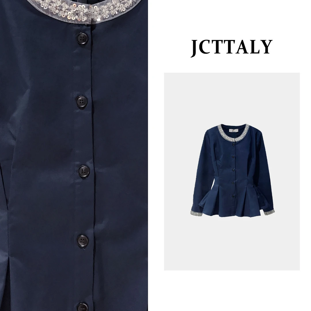 【Linda】【123】秋季新款法式设计感小香风衬衫上衣JC-A2278衬衣