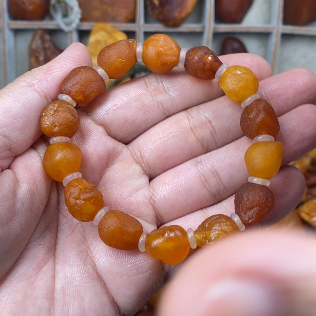 琥珀未镶嵌珠宝奇石