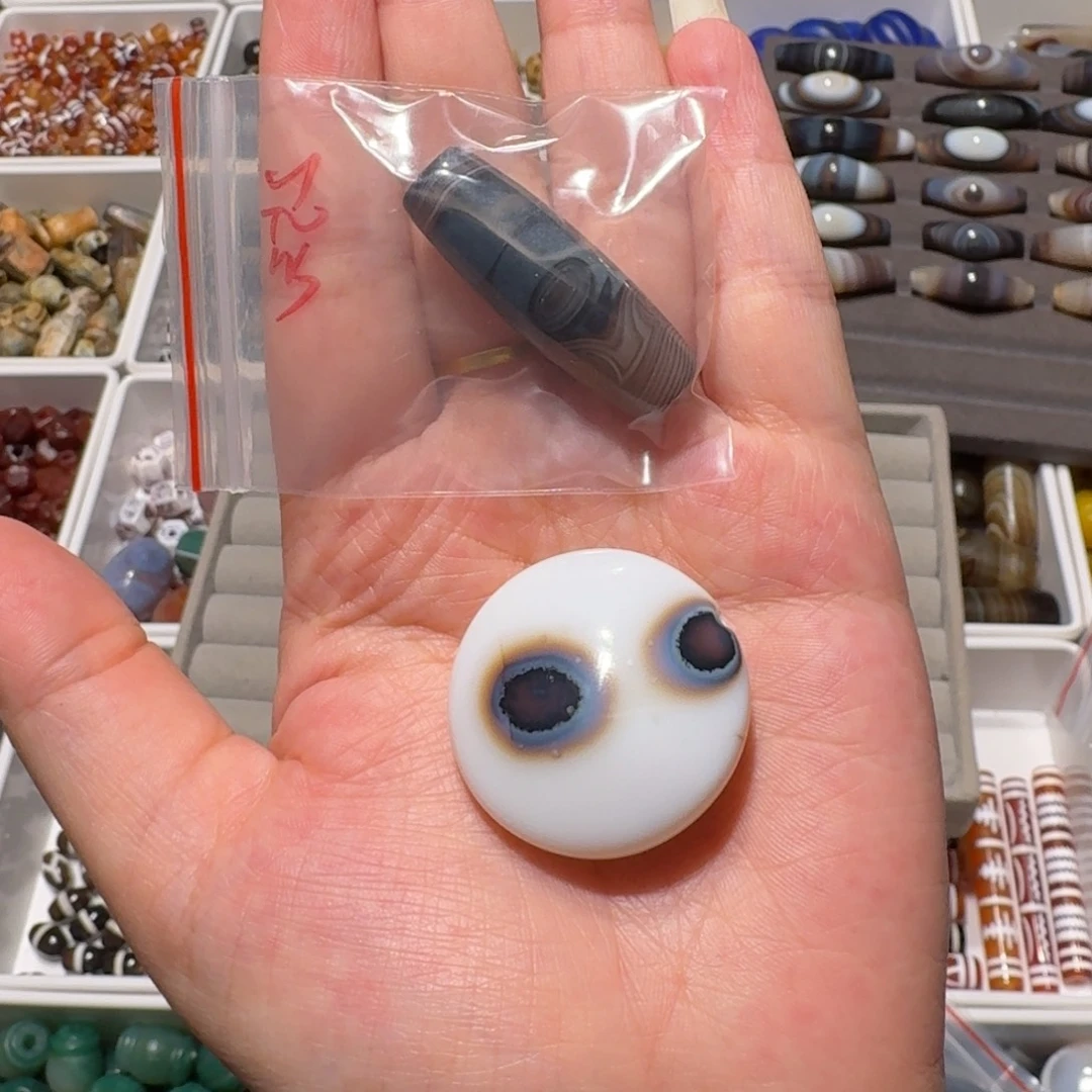 未镶嵌玛瑙/玉髓珠宝半成品