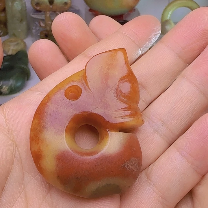 和田玉未镶嵌吊坠(不含链)