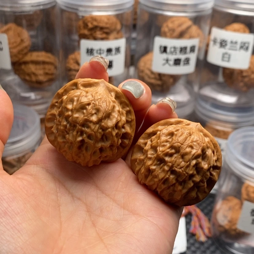 【闪购商品】文玩核桃吊坠石门元宝37
