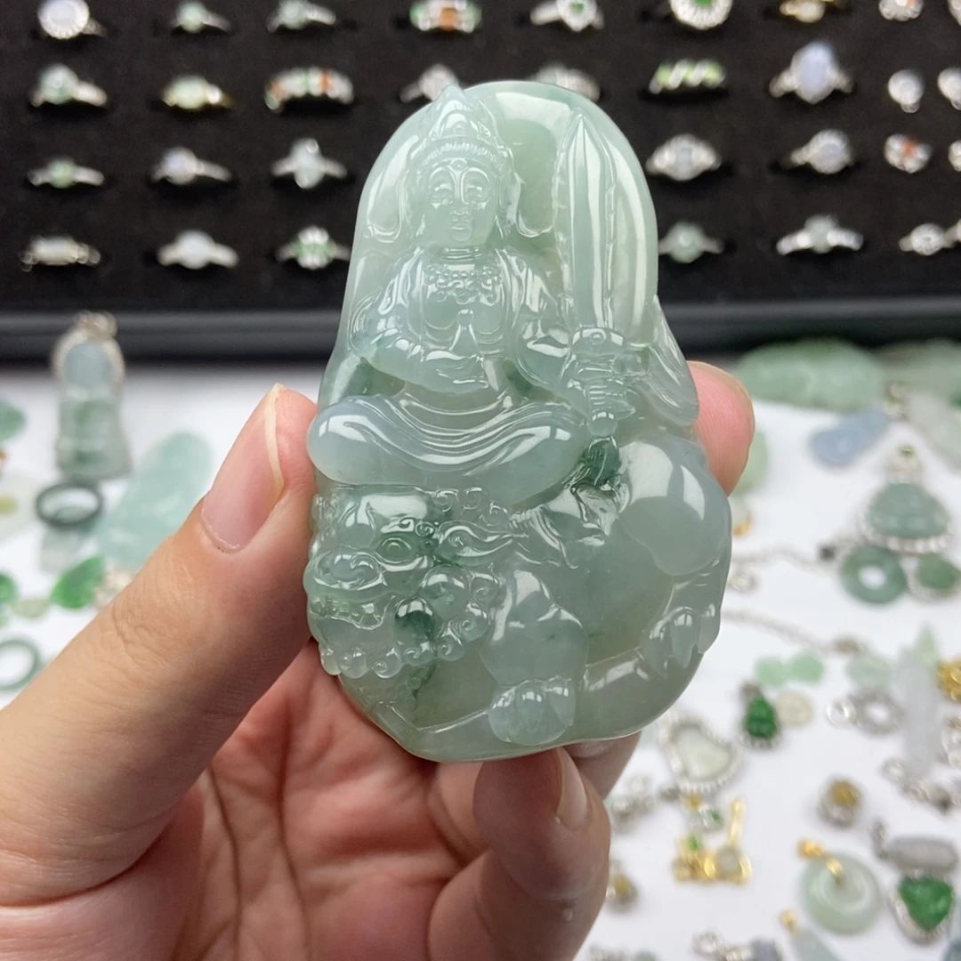 翡翠未镶嵌颈饰000000001