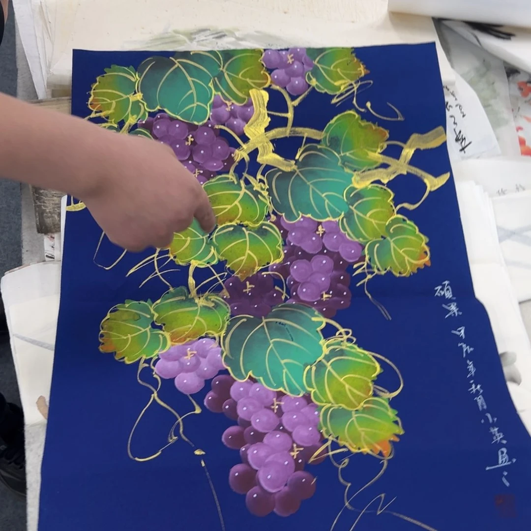 国画卖字画的小歌