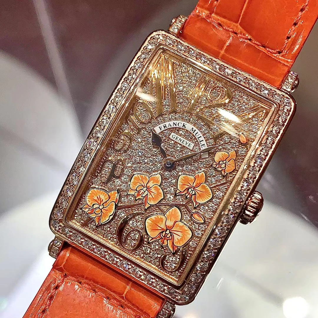 99新 Franck Muller/法兰克穆勒 满天星长岛盒证/石英26*36