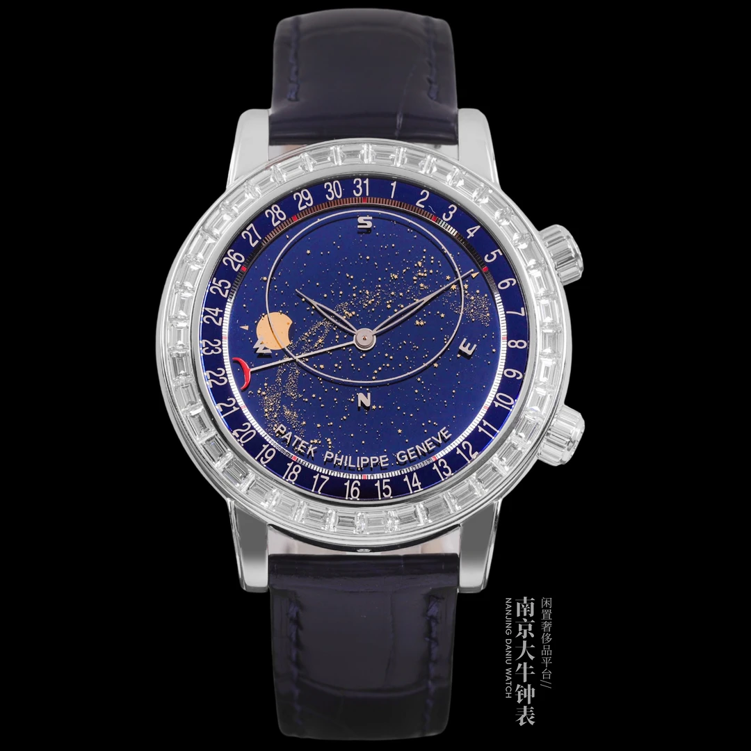 95新 Patek Philippe/百达翡丽 6104P超级复杂功能计时44㎜全套
