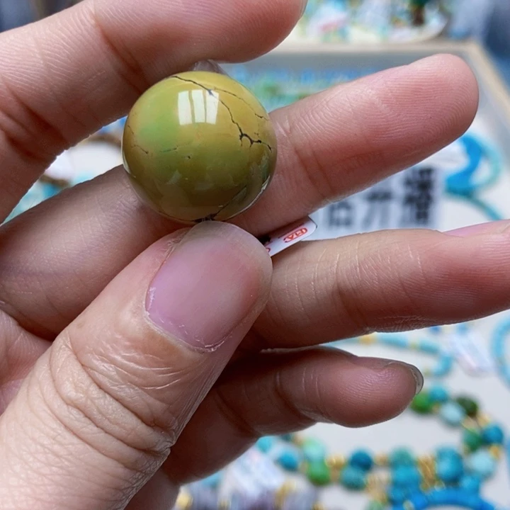 绿松石未镶嵌挂件36