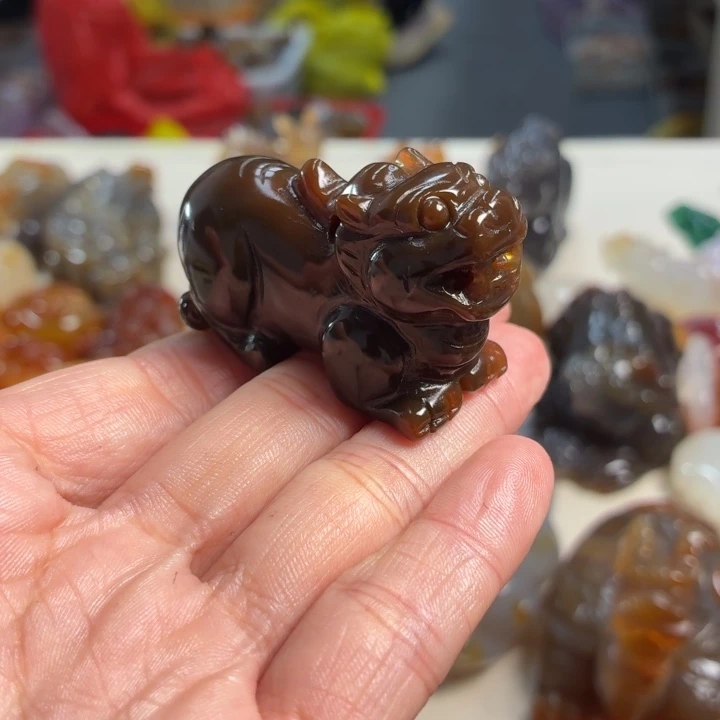 玛瑙/玉髓未镶嵌吊坠(不含链)