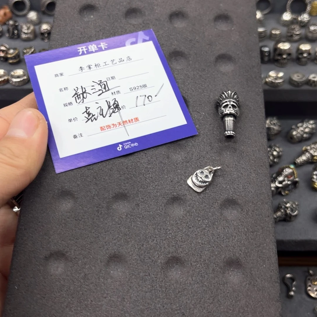 椰蒂手串一***瓜银饰银饰