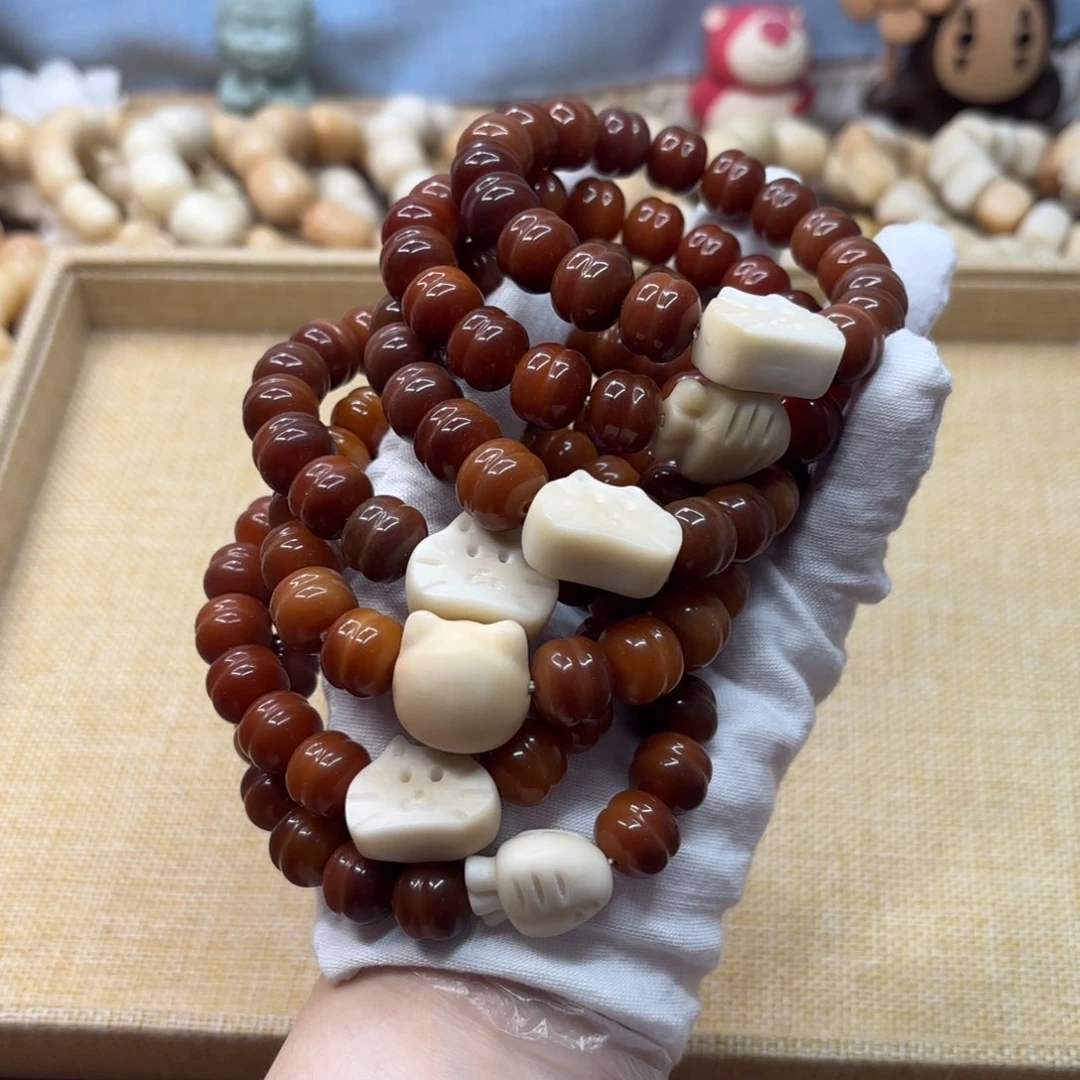 菩提根/象牙果吊坠13水磨汉堡带牙果福利一锅899