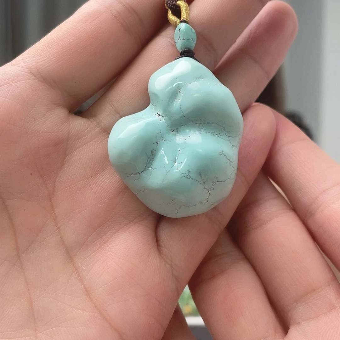 未镶嵌绿松石珠宝奇石