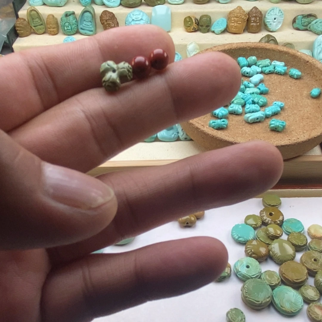 端***子未镶嵌南红玛瑙珠宝半成品