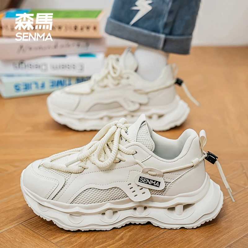 森马老爹鞋女款2025爆款官方正品透气增高女鞋秋季软底运动休闲鞋