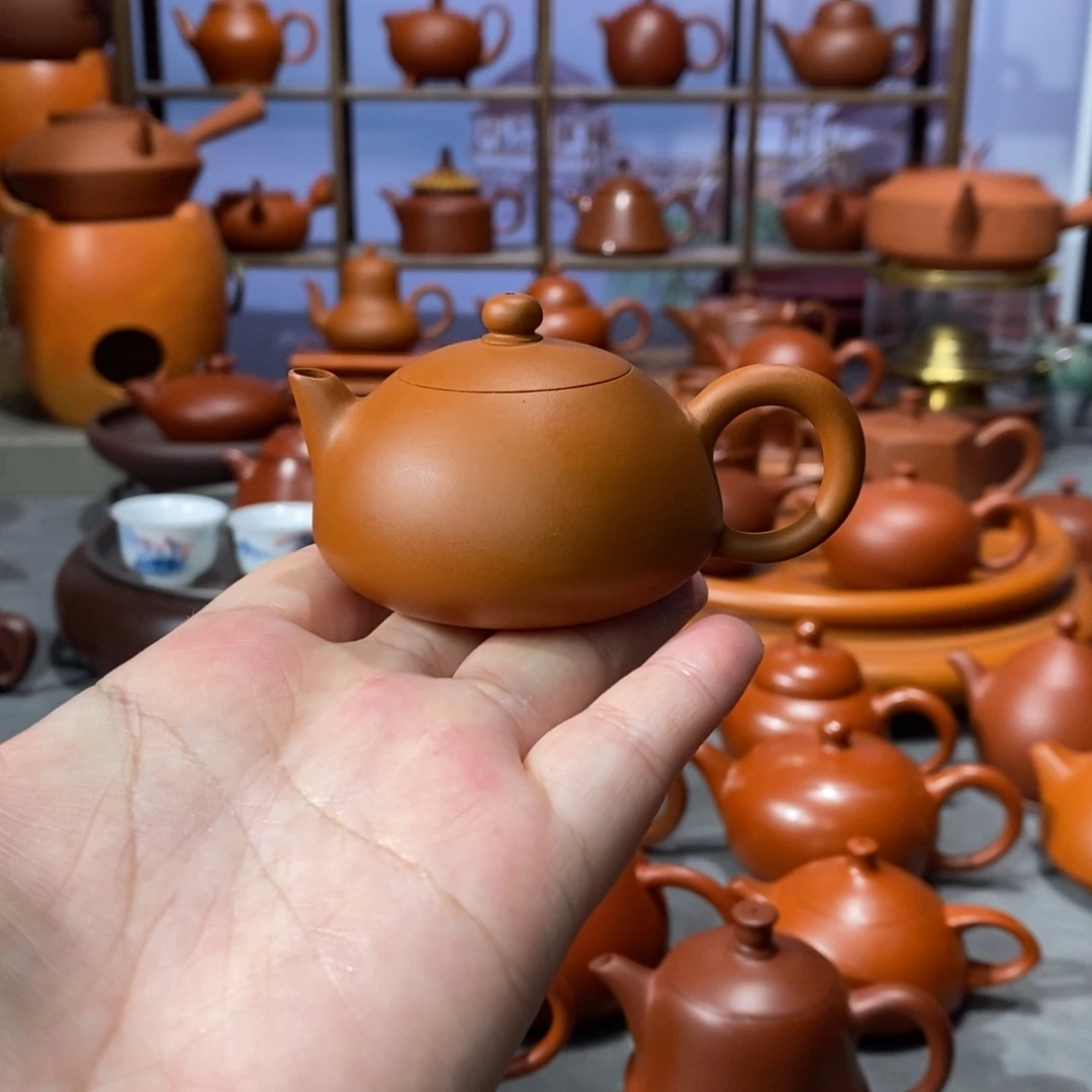 茶壶紫砂陈伟庆鸡蛋黄玉乳55c