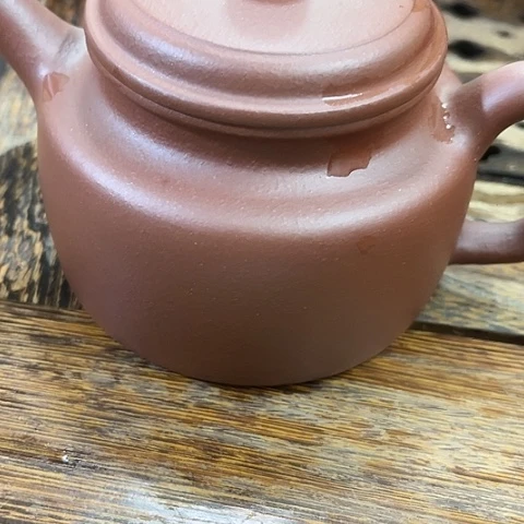 紫砂茶壶品**活老紫泥德钟260c c