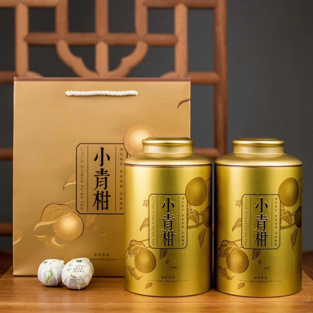 支持试喝-[正宗小青柑]-普洱熟茶宫廷料-250g