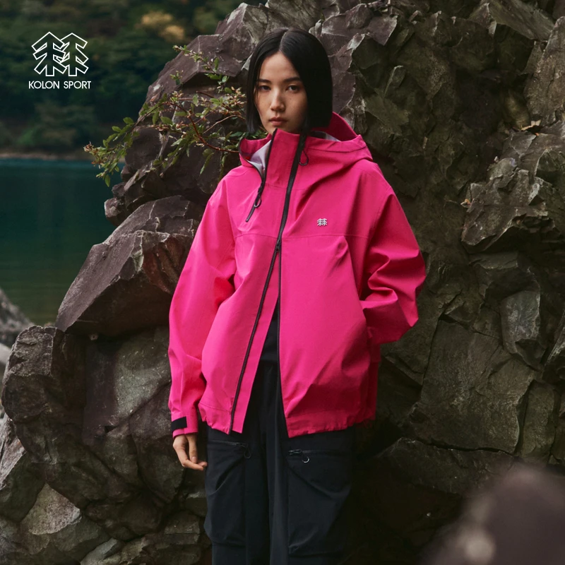 【明星同款】可隆男女OBLI-K 3L防水夹克防风透湿连帽冲锋衣2级