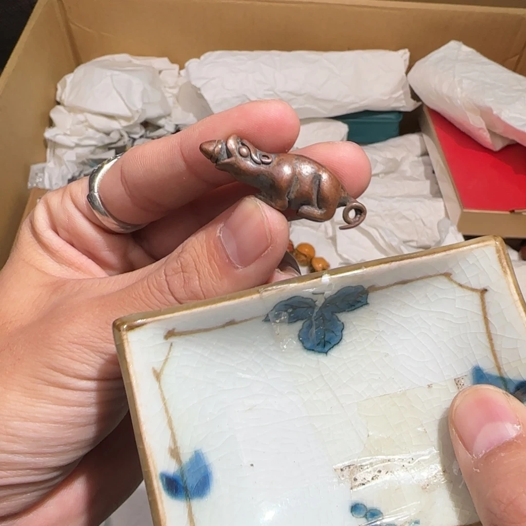 陶瓷孤品单件车里拍