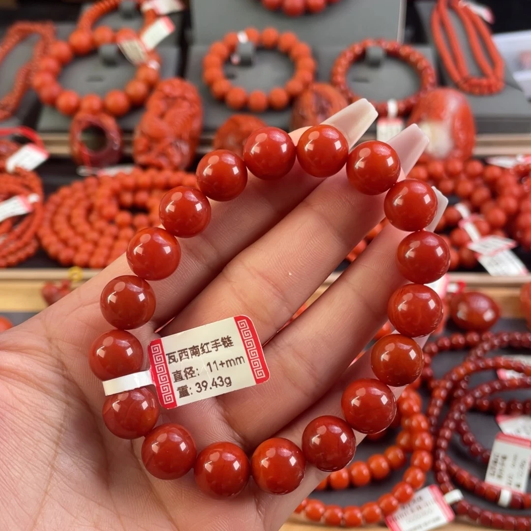 未镶嵌手链南红玛瑙瓦西南红单圈