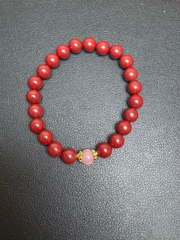 含辰砂工艺品正品紫金砂猫眼手链