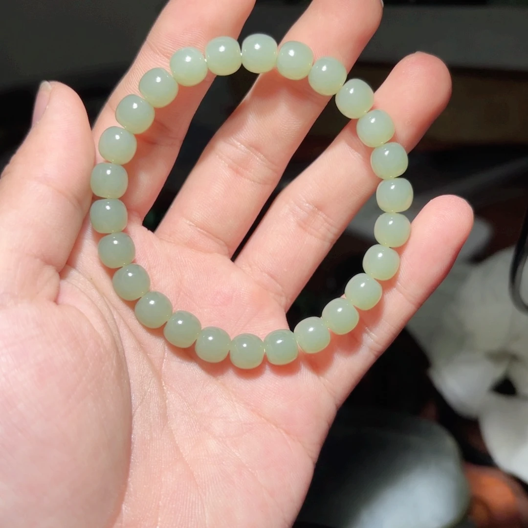 和田玉手链未镶嵌