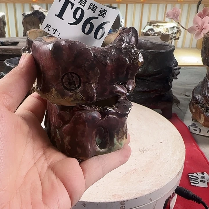 花瓶紫砂景德镇陶瓷花盆966