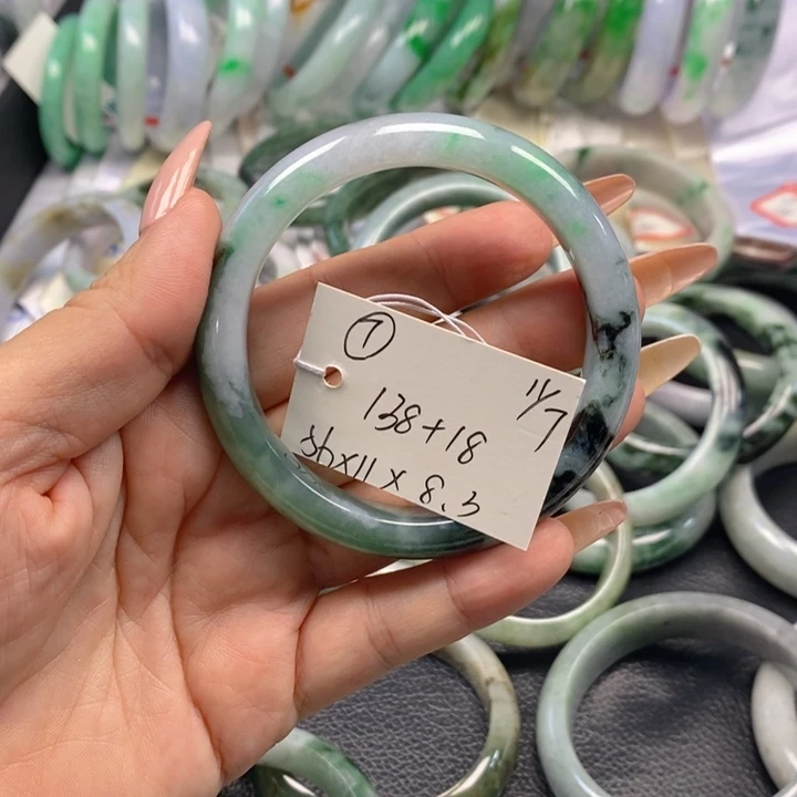 未镶嵌手镯翡翠天然A货翡