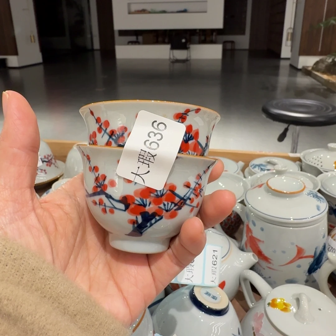 微瑕釉下彩纯手绘