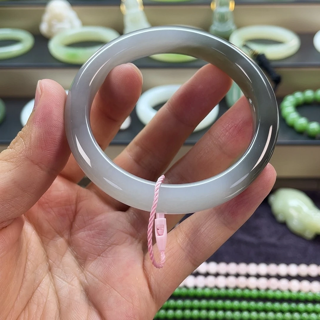 和田玉手镯未镶嵌56.3