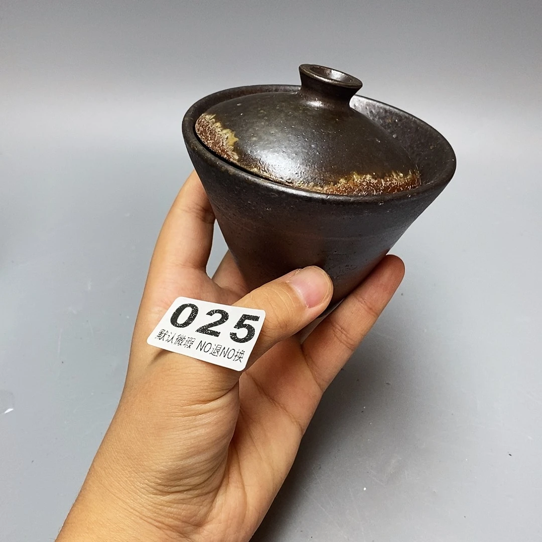 柴烧侘寂风手作茶器