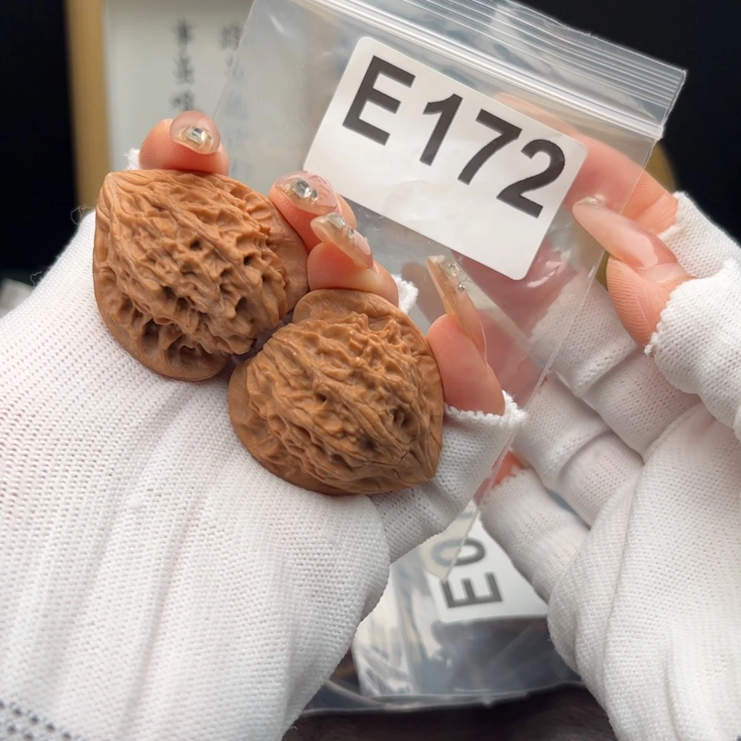 把件文玩核桃36七步沟e172