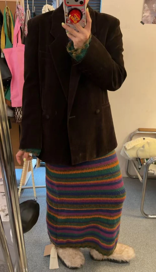 MZ.sister丝绒西装外套【70022】