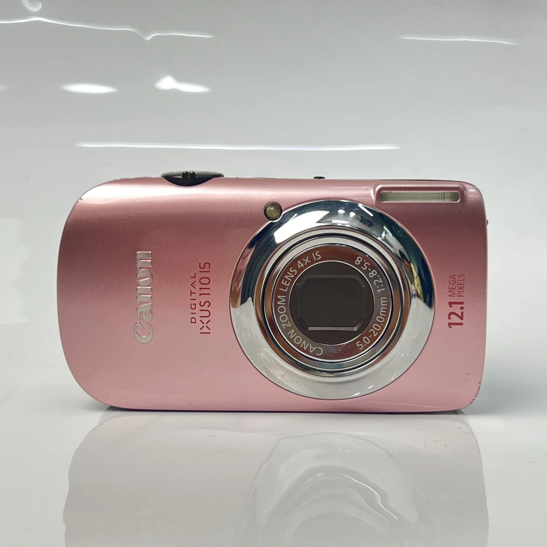95新 Canon/佳能 ixus110樱花粉1210万像素4倍变焦