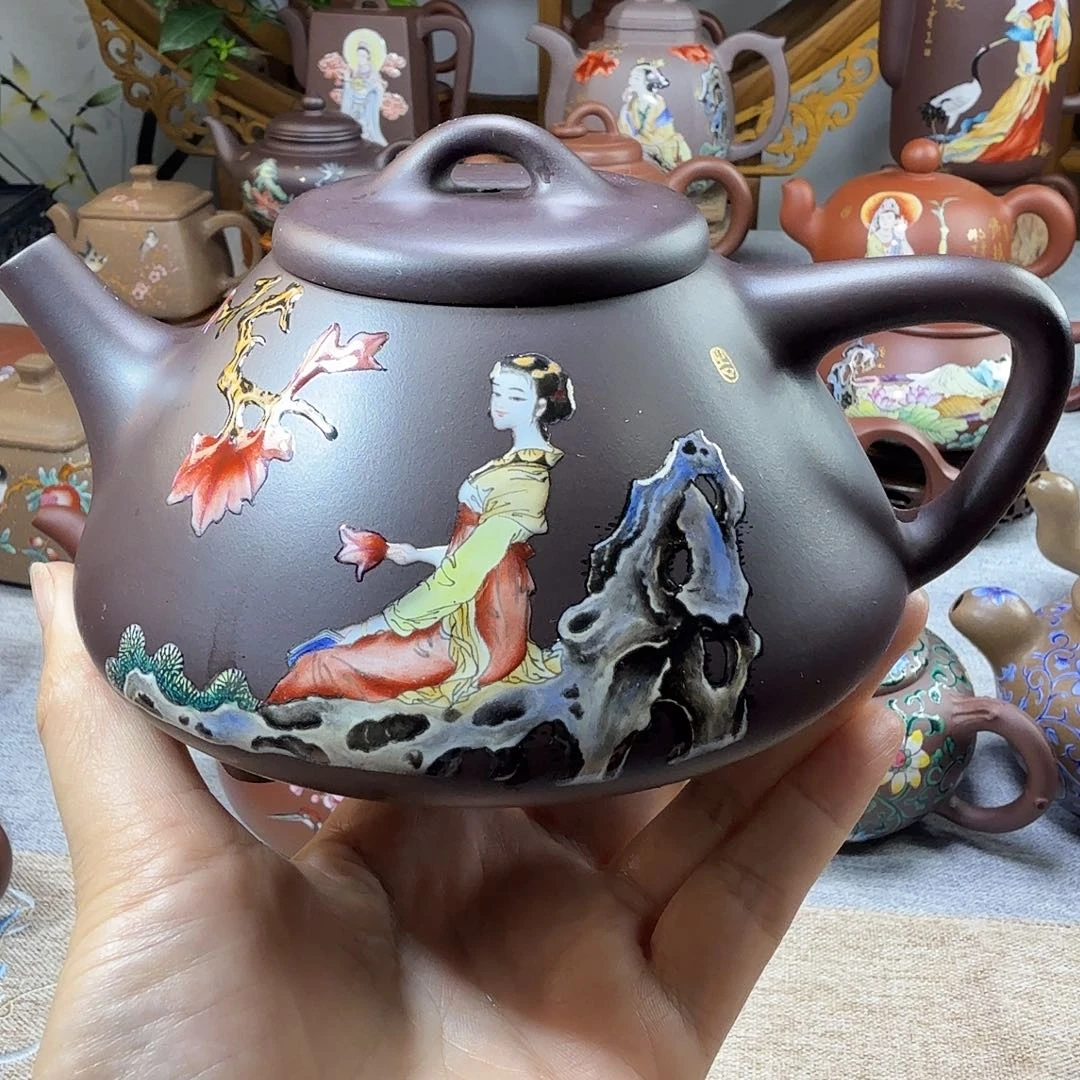 三***巅茶壶紫砂1222345567