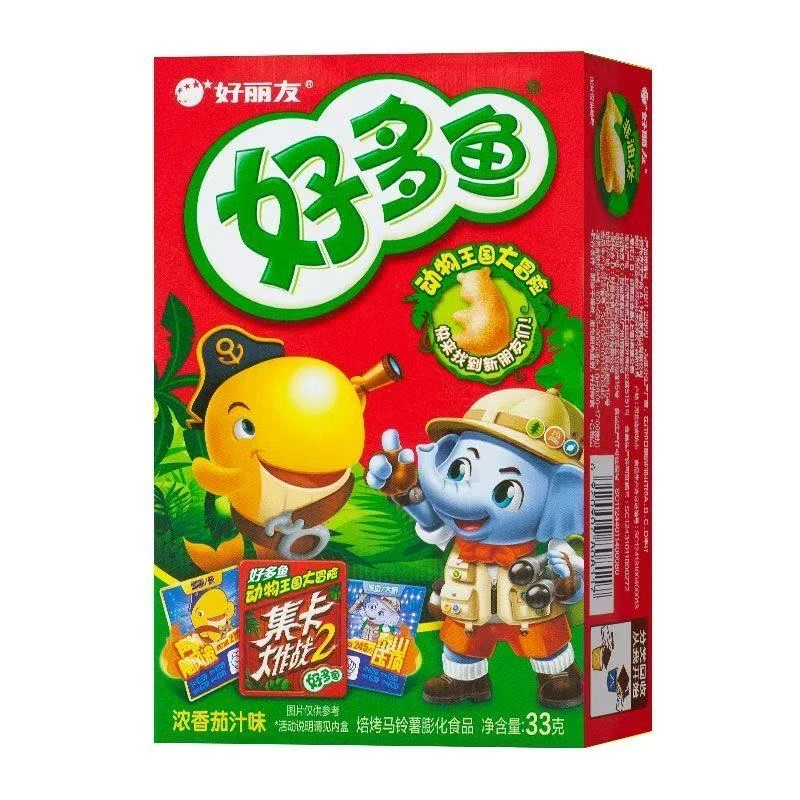 【精选】好丽友好多鱼焙烤马铃薯制品 33g*6