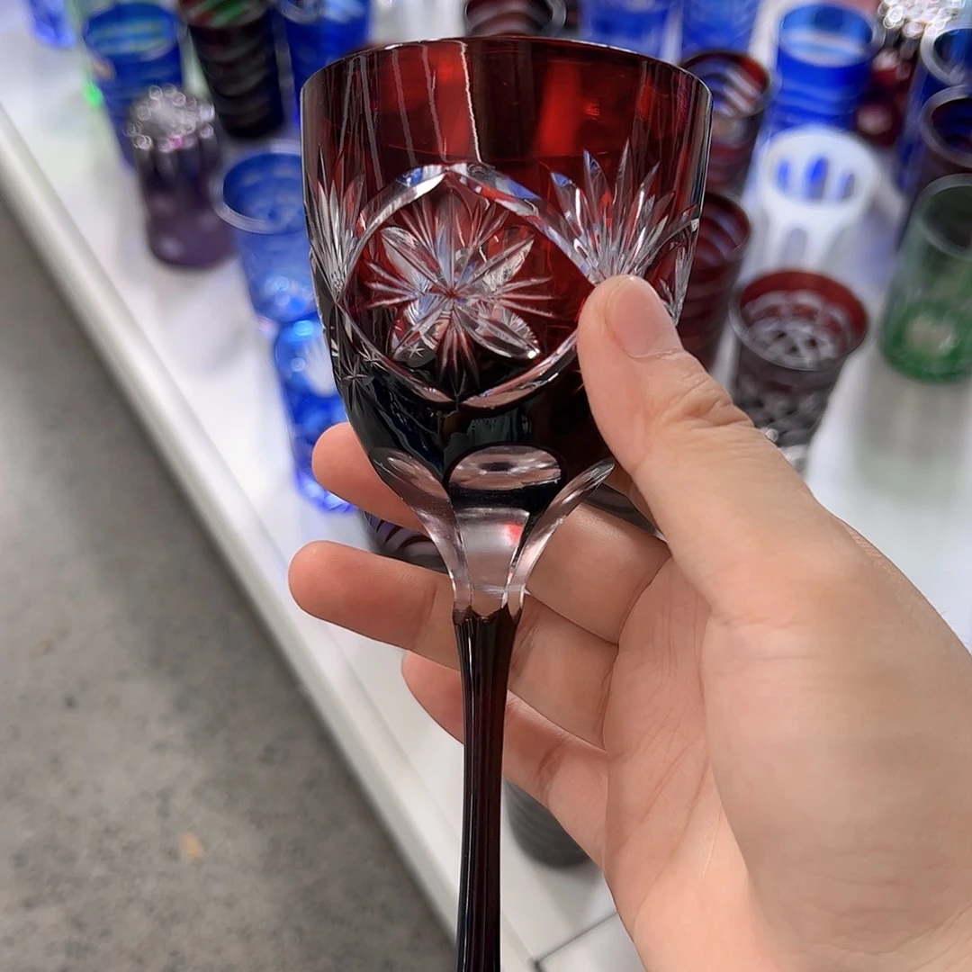 手柄款水晶玻璃如图一个