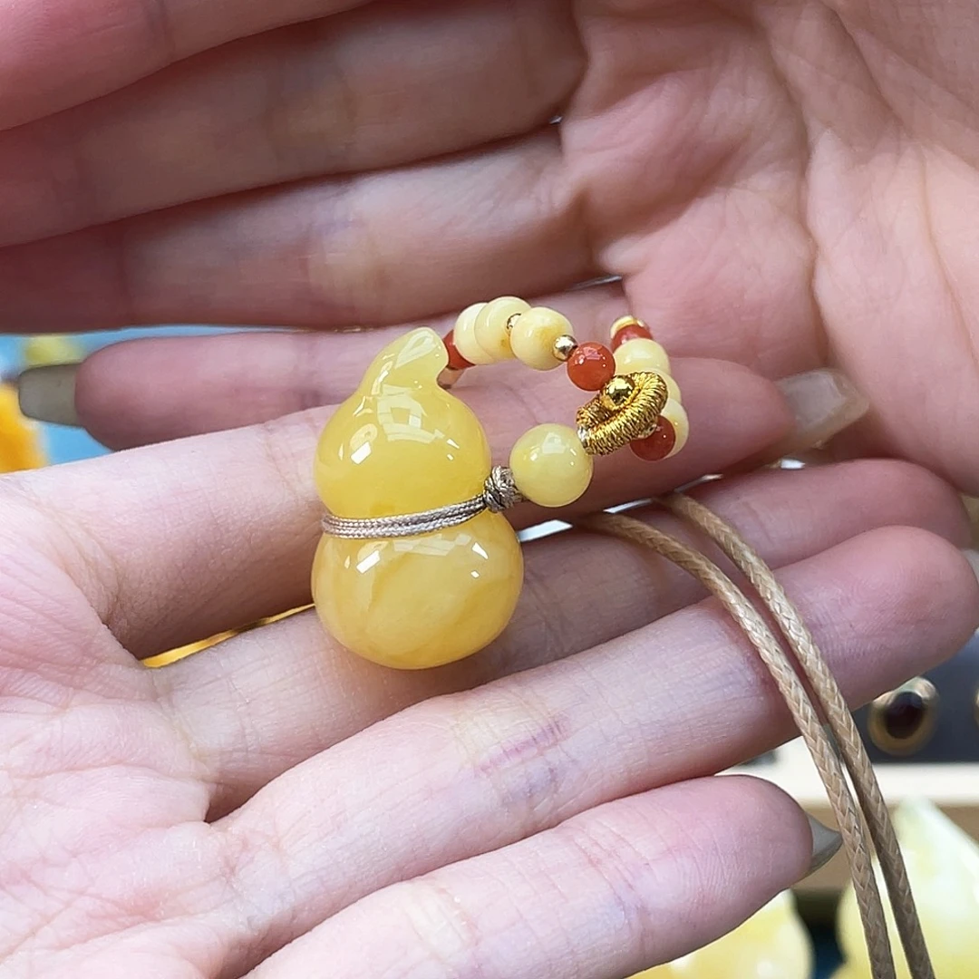 未镶嵌琥珀裸石琥珀蜜蜡J42
