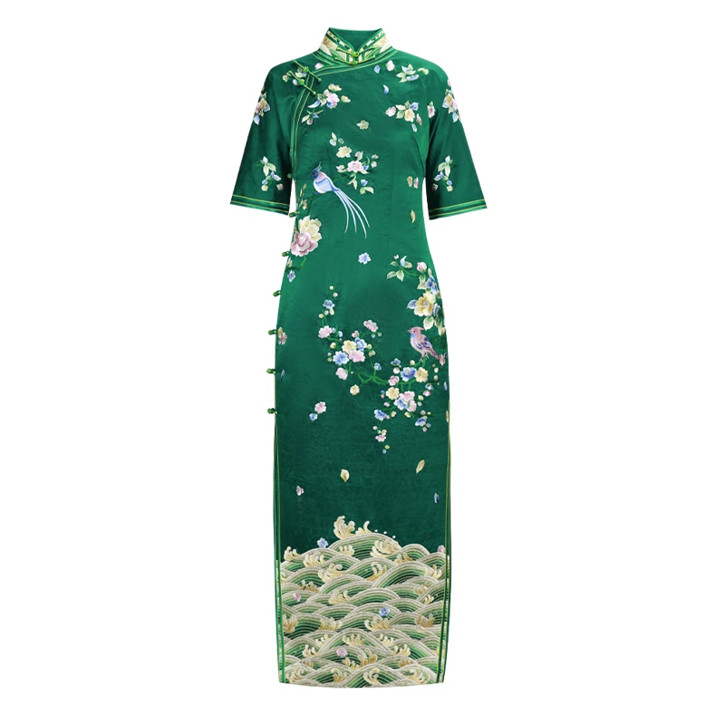 「沧溟浪」乐锦坊中国风复古气质高端设计感日常百搭汉服旗袍