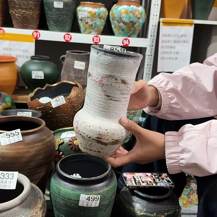 粉白瓶859高度21口径10