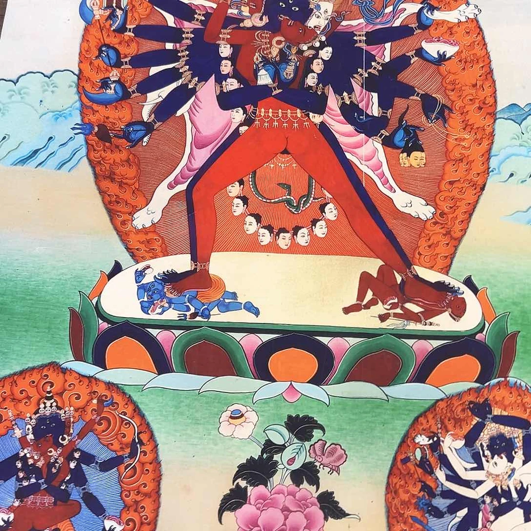 卷轴画唐卡16035