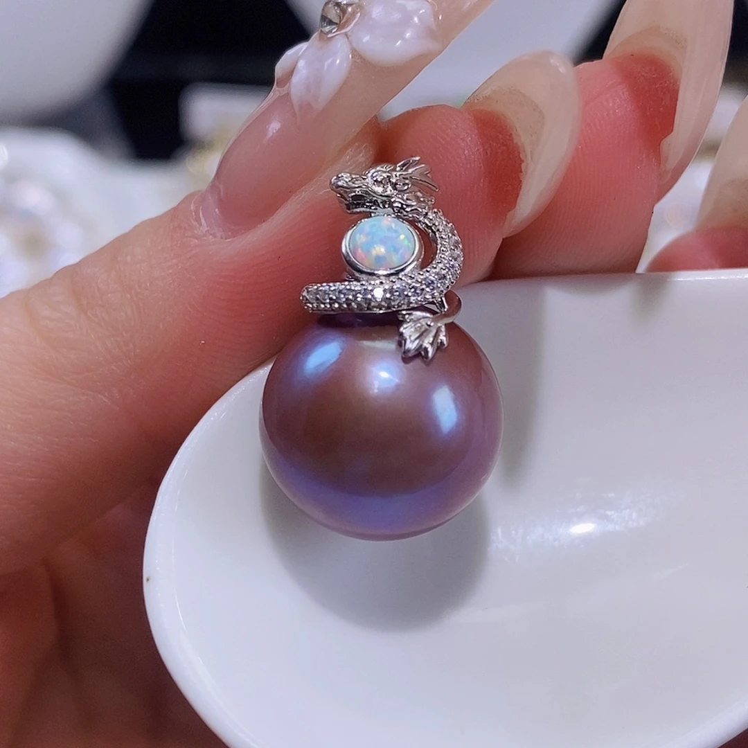 淡水珍珠颈饰银S925镶嵌杨**雪