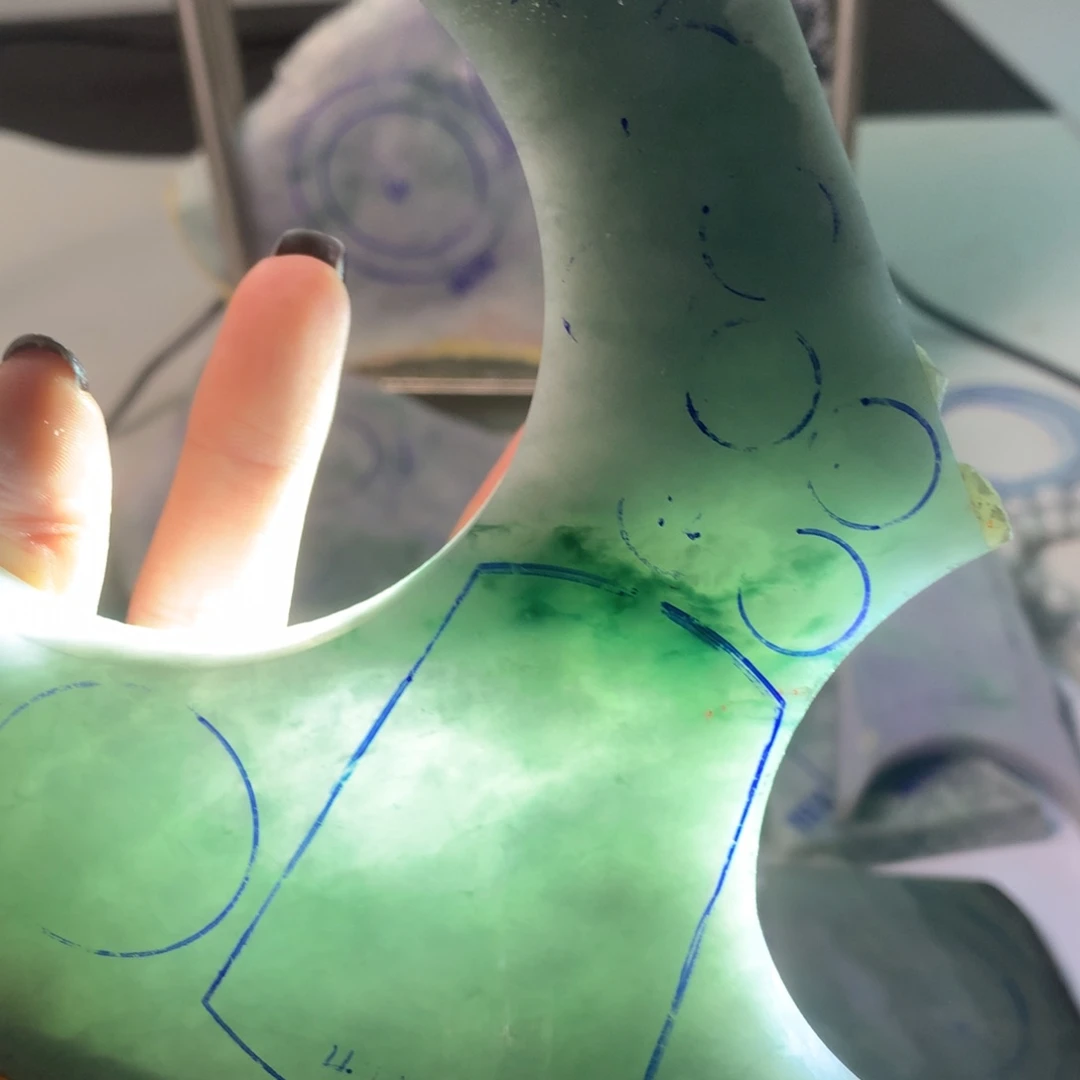 定制翡翠未镶嵌翡翠裸石