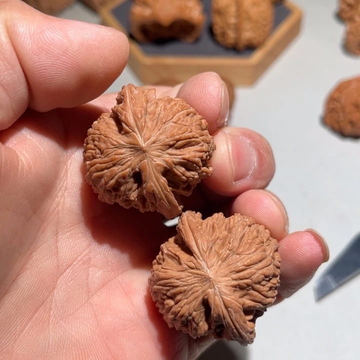 文玩核桃把件36➕磨盘