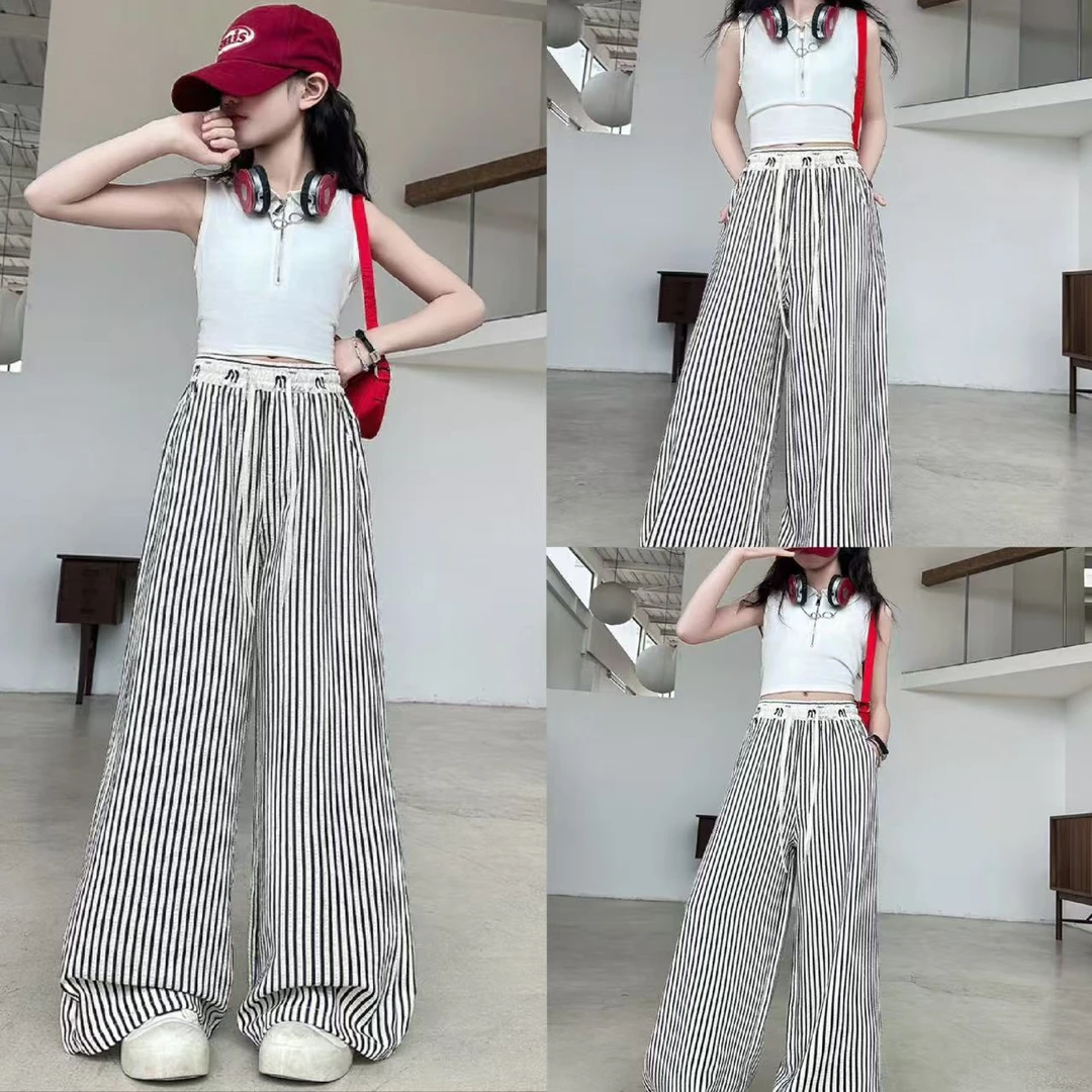 【白公子】【110】2025夏季新款…中大女童裤子