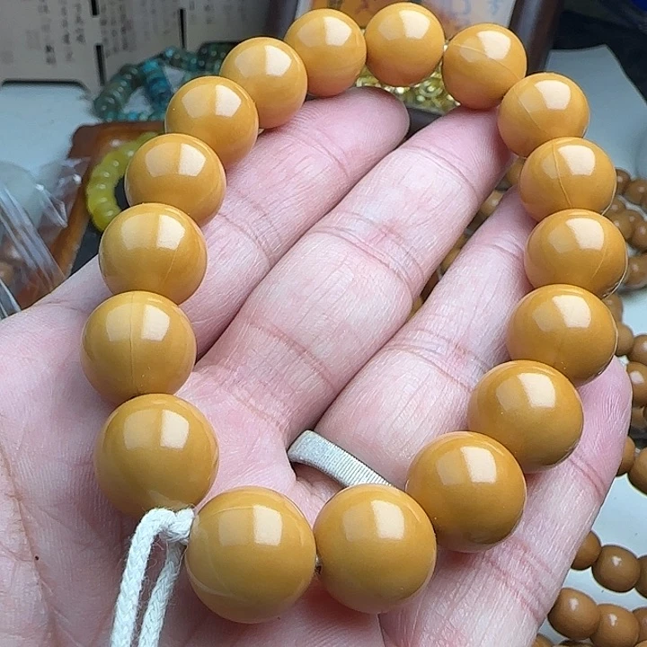 猴头核桃手串全品龙炎大光珠尺寸14mm