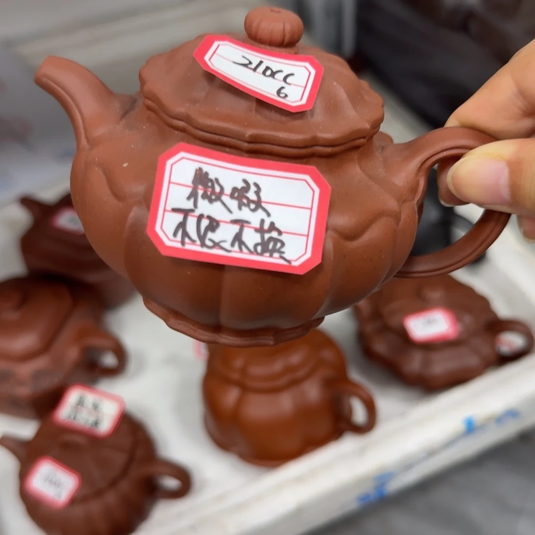 茶壶紫砂原矿宜兴紫砂老红泥