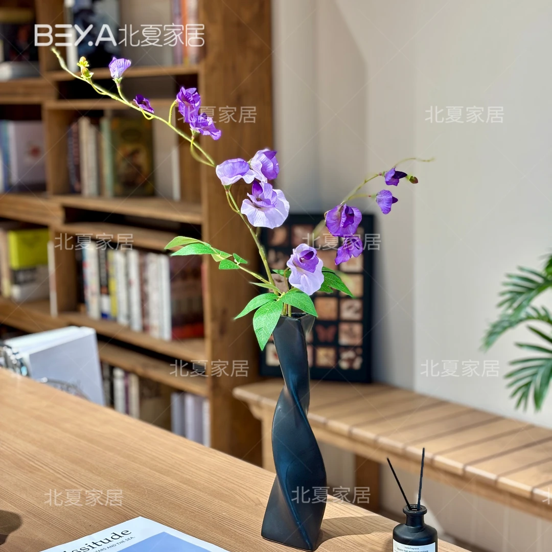 垂丝豆花仿真花假花摆设高品质绢花插花装饰花客厅摆件仿真绢花