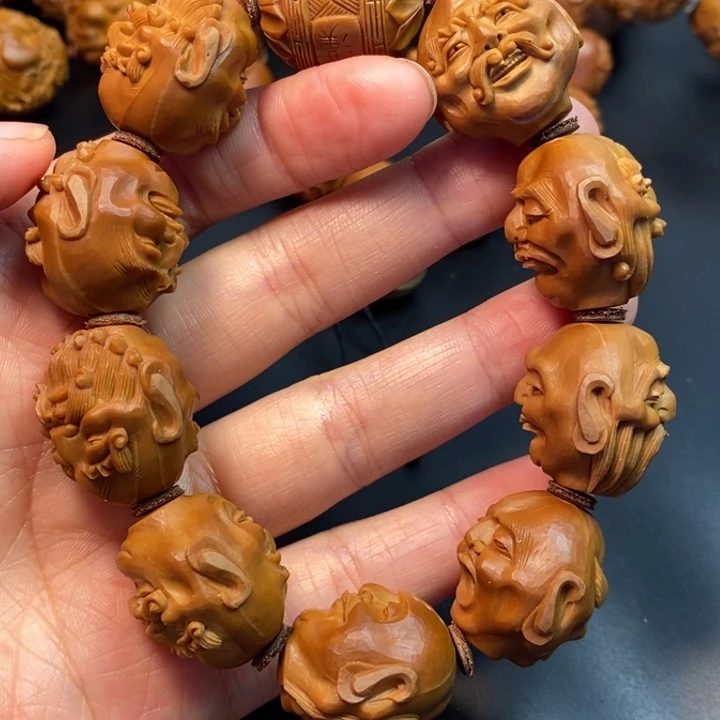 橄榄核摆件一**四十八罗汉